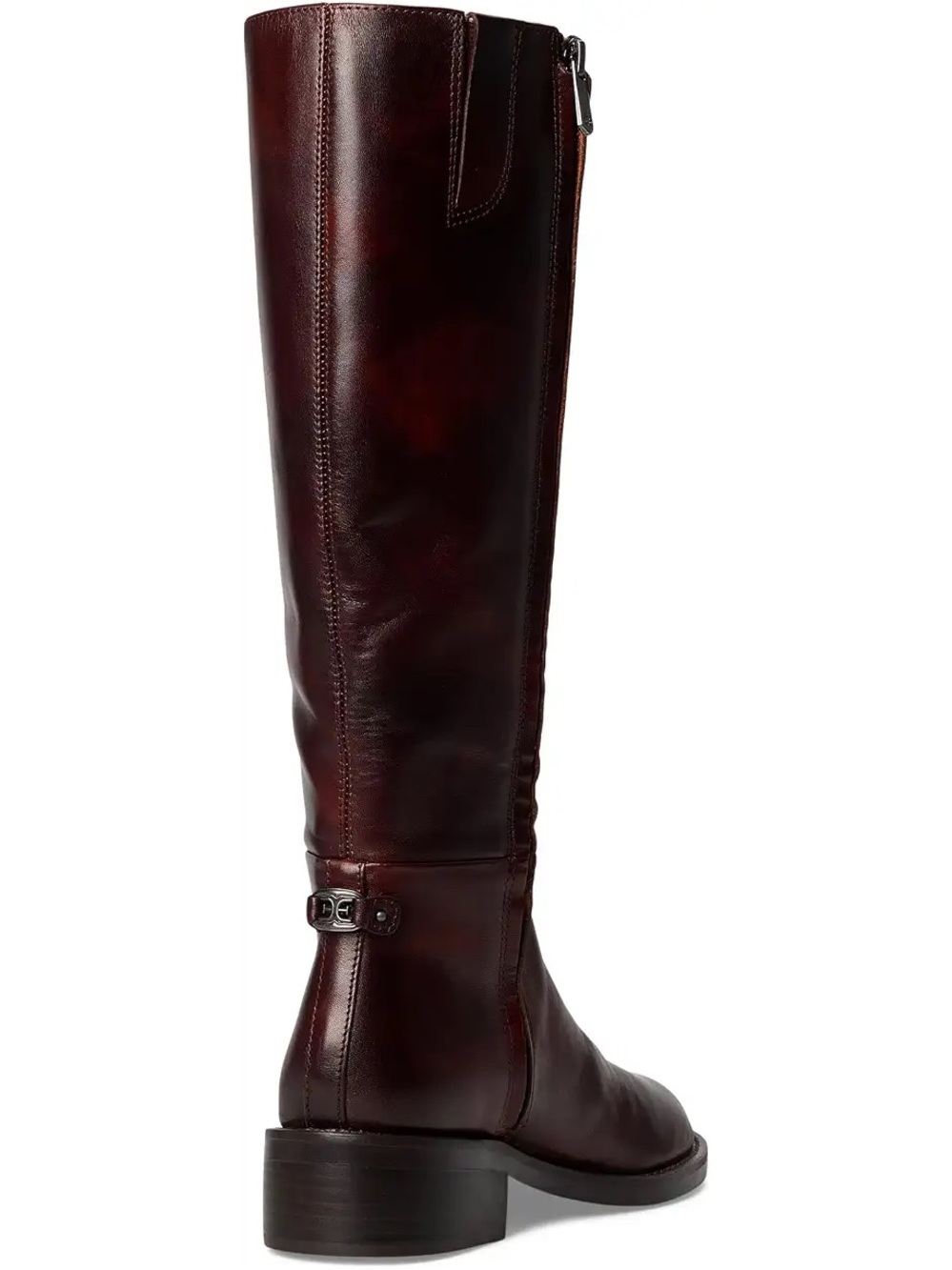 Sam Edelman Milla Wide Calf Knee High Dark Brown Boots- Size 10 - Picture 3 of 12